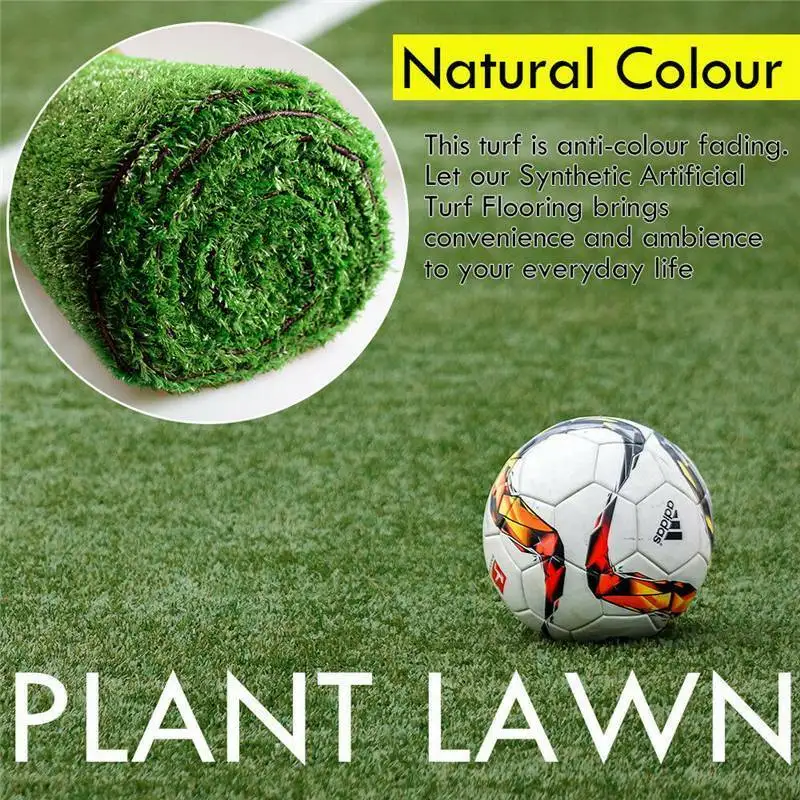 2x5M Artificial Synthetic Fake Grass Turf Plastic Green Plant Lawn Garden Decor Can Be Used By Pet Children
2x5M Artificial Synthetic Fake Grass Turf Plastic Green Plant Lawn Garden Decor Can Be Used By Pet Children