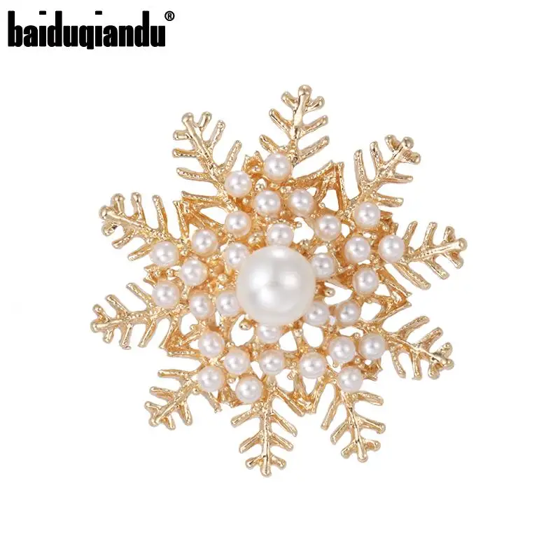 baiduqiandu new arrival simulated pearl snowflake brooch pins for women in gold or silver color xd8856
baiduqiandu new arrival simulated pearl snowflake brooch pins for women in gold or silver color xd8856