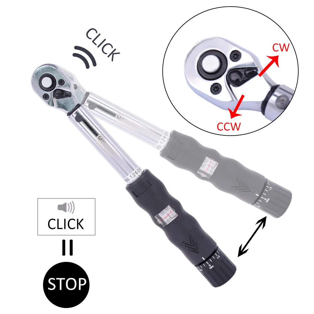 1/4" DR 2-14Nm Torque Wrench hand tools auto mechanic tools with toolkit Ratchet Mechanical Torque Spanner Manual Wrenches
1/4" DR 2-14Nm Torque Wrench hand tools auto mechanic tools with toolkit Ratchet Mechanical Torque Spanner Manual Wrenches