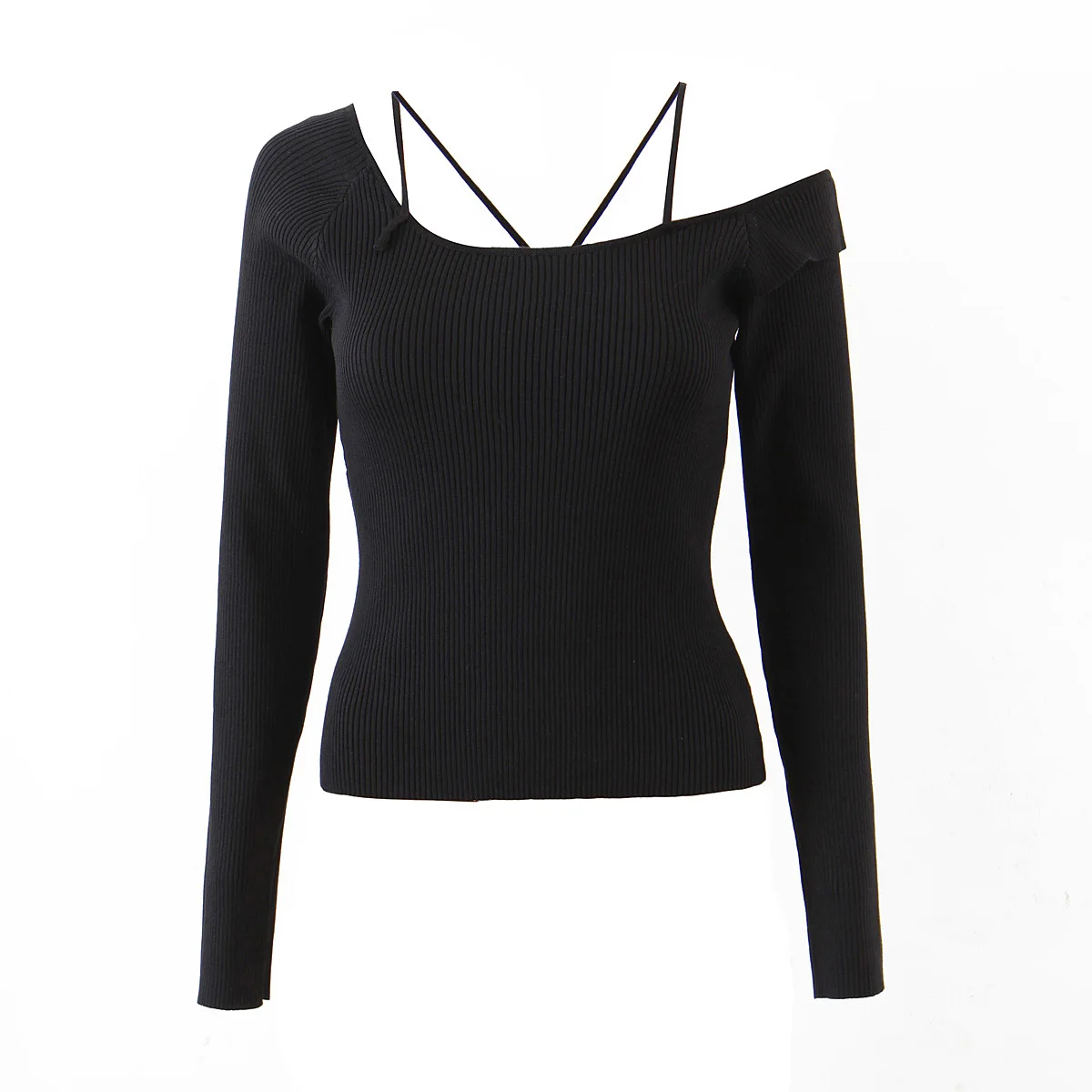 JC · KILIG 2021 Autumn new Asymmetric Neck off Shoulder Sweater Short Slim top L9817
JC · KILIG 2021 Autumn new Asymmetric Neck off Shoulder Sweater Short Slim top L9817