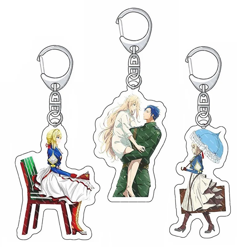 Anime Violet Evergarden Acrylic Keychain Cartoon Figure Keyring Bag Mobilephone Pendant Trinket Auto Deco Key Holder
Anime Violet Evergarden Acrylic Keychain Cartoon Figure Keyring Bag Mobilephone Pendant Trinket Auto Deco Key Holder