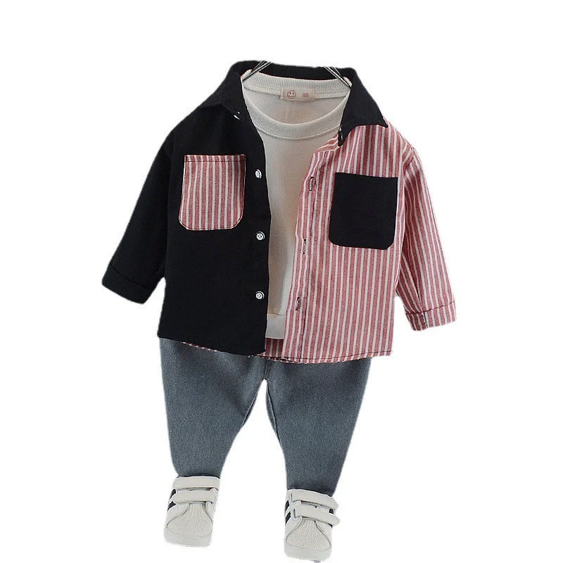Spring Baby Girls Fashion Clothes Suit Children Boys Cotton Shirt Pants 2Pcs/Set Autumn Toddler Casual Costume Kids Sportswear
Spring Baby Girls Fashion Clothes Suit Children Boys Cotton Shirt Pants 2Pcs/Set Autumn Toddler Casual Costume Kids Sportswear