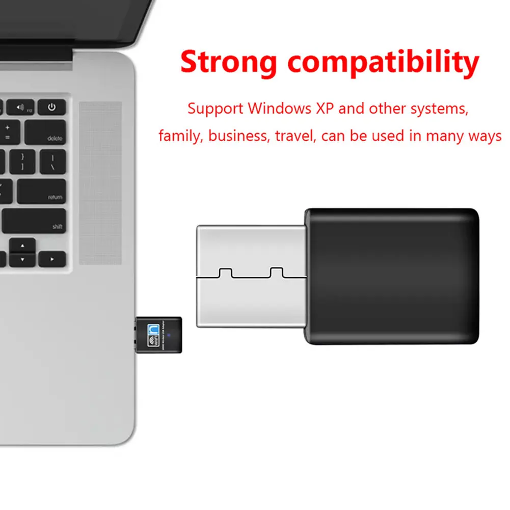 USB WiFi Adapter 300Mbps Wireless Mini USB Adapter PC Wi-Fi Receiver Mini USB Internet Dongle Router Network Card For Computer
USB WiFi Adapter 300Mbps Wireless Mini USB Adapter PC Wi-Fi Receiver Mini USB Internet Dongle Router Network Card For Computer