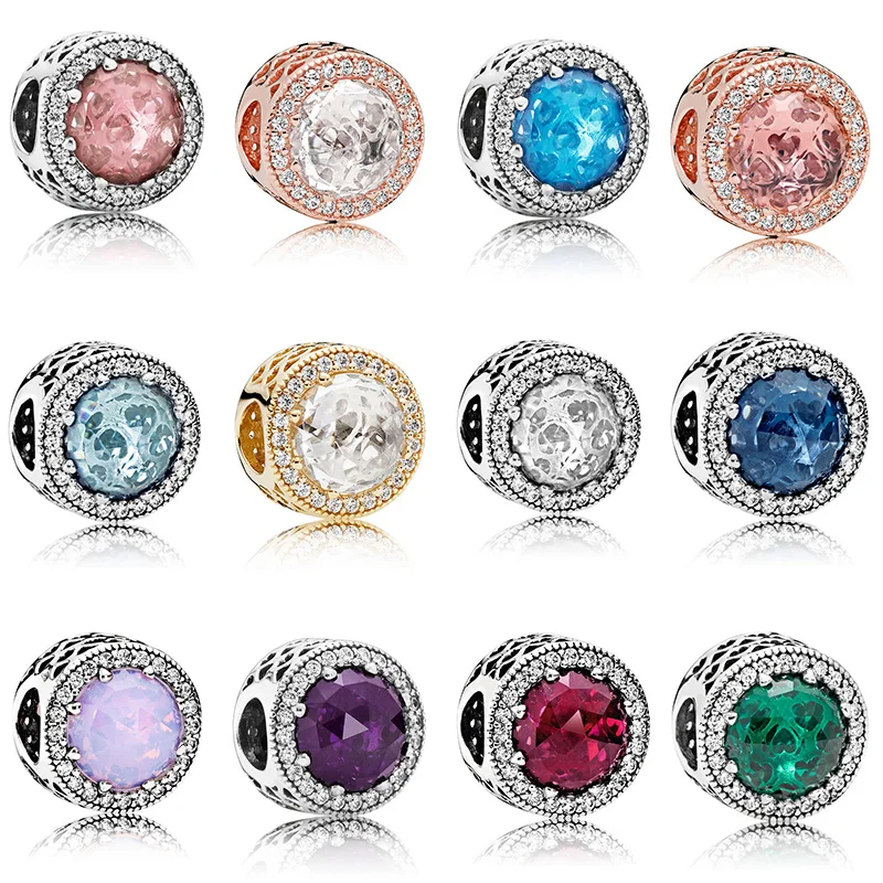 Sparkling Sea Crystal Beads For Original Pandora Charms Women Bracelets & Bangles 925 Sterling Silver Jewelry
Sparkling Sea Crystal Beads For Original Pandora Charms Women Bracelets & Bangles 925 Sterling Silver Jewelry