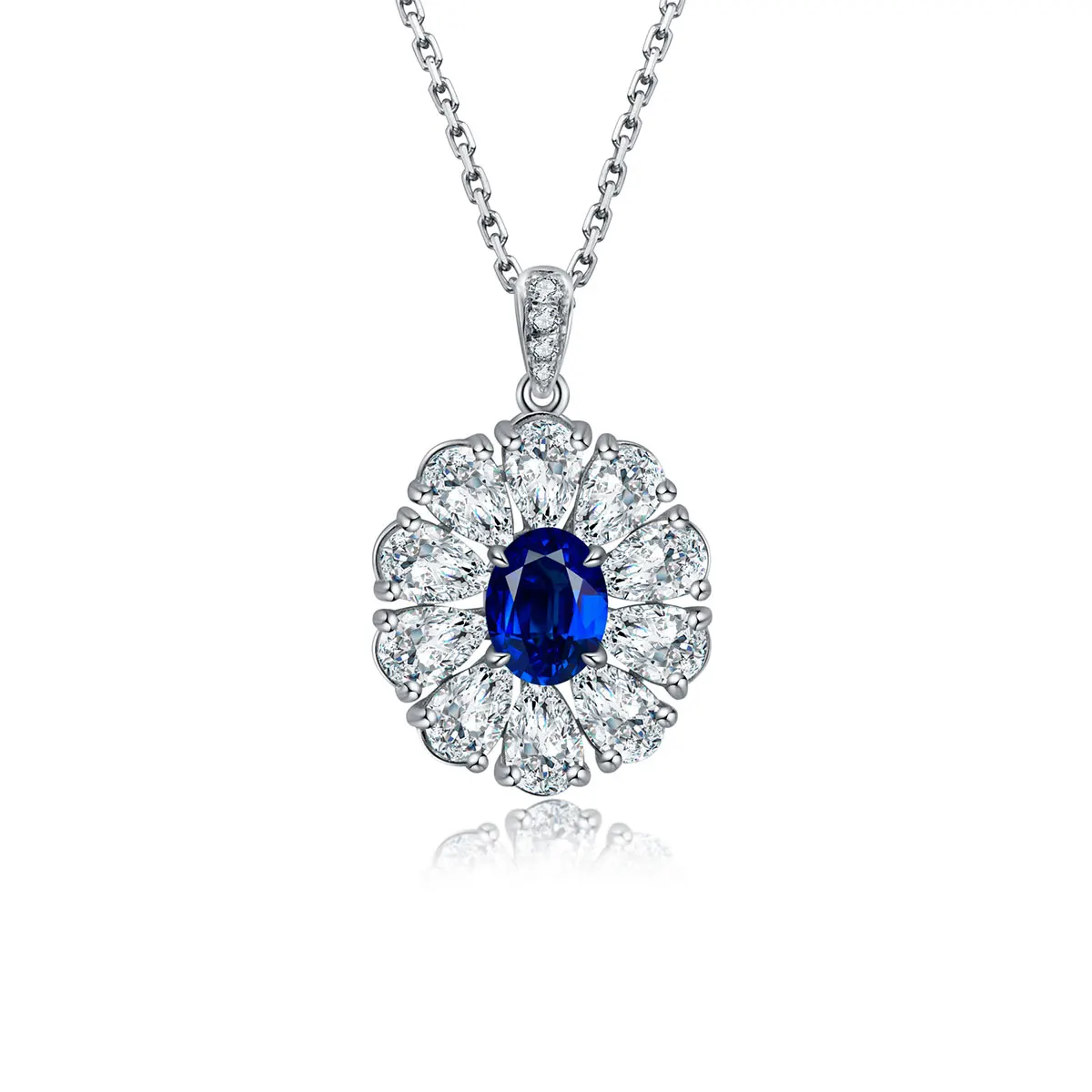Zhanhao S925 Sterling Silver Lab Grown Sapphire Lab Created Emerald Oval Pendant Necklaces Trending Products Natal
Zhanhao S925 Sterling Silver Lab Grown Sapphire Lab Created Emerald Oval Pendant Necklaces Trending Products Natal
