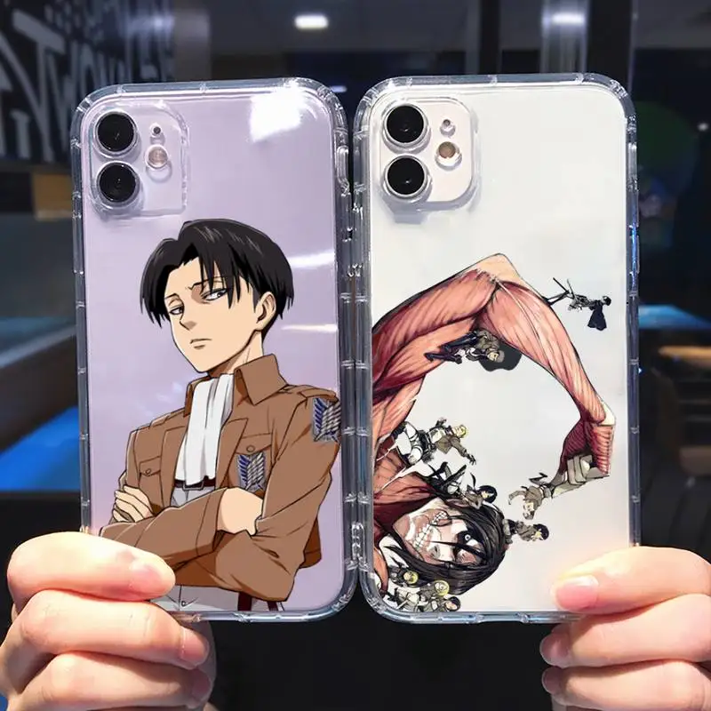 Anime Attack on Titan Phone Case For iphone 13 12 11 8 7 plus mini x xs xr pro max Transparent soft
Anime Attack on Titan Phone Case For iphone 13 12 11 8 7 plus mini x xs xr pro max Transparent soft