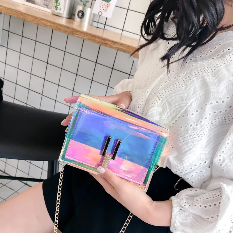 Crossbody Bags for Women 2021 New Trendy Small Square Bag Female Wild Messenger Transparent Jelly Chain Bag
Crossbody Bags for Women 2021 New Trendy Small Square Bag Female Wild Messenger Transparent Jelly Chain Bag