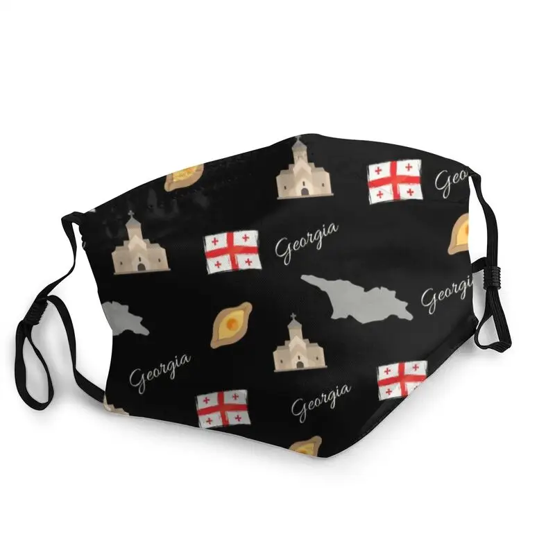 Georgia Flag Mao Reusable Mouth Face Mask Adult Georgian Proud Patriotic Mask Anti Dust Protection Cover Respirator Muffle
Georgia Flag Mao Reusable Mouth Face Mask Adult Georgian Proud Patriotic Mask Anti Dust Protection Cover Respirator Muffle