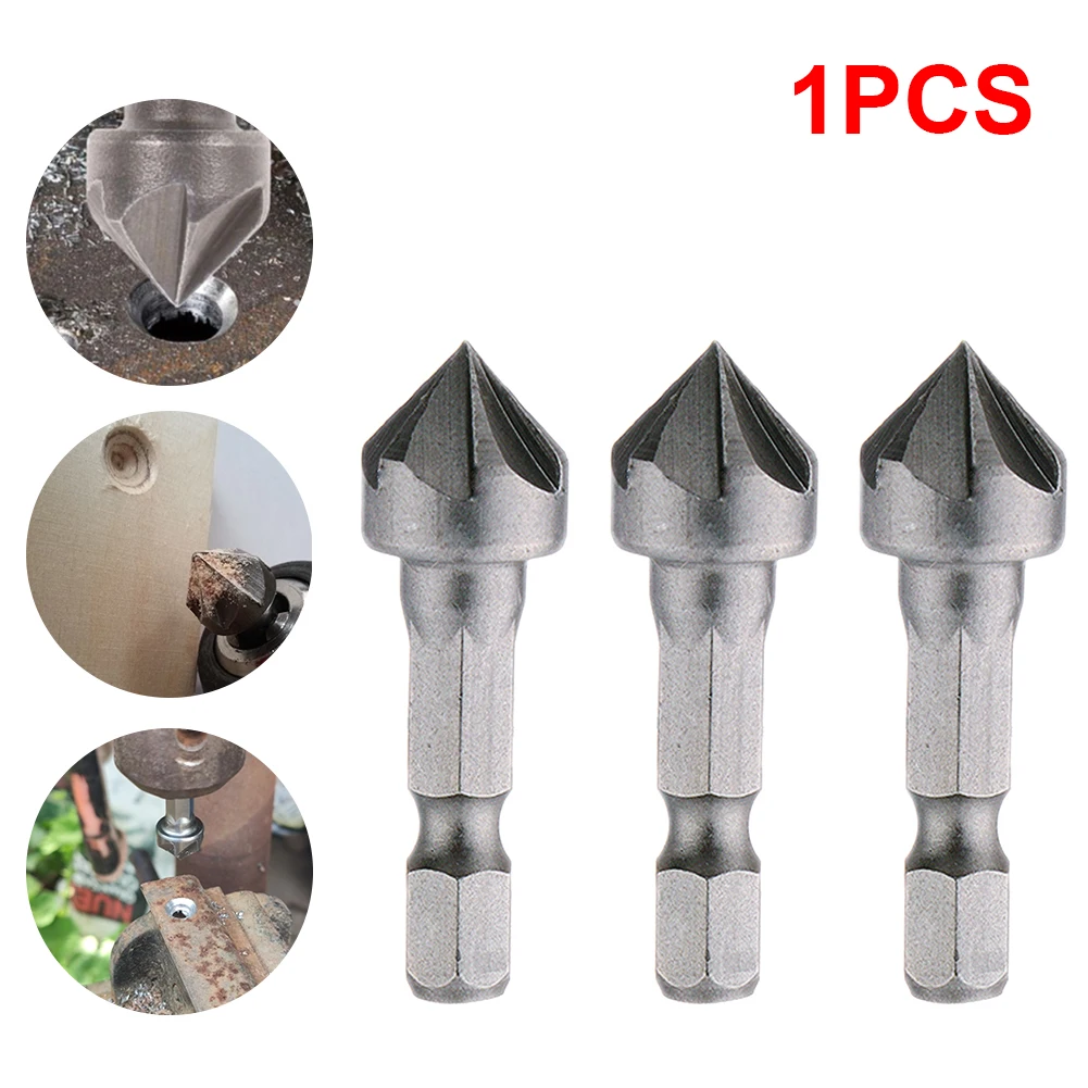 1PC drill bit chamfering 1/4 hexagon handle woodworking 90 degree angle chamfering knife cutting machine removal tool
1PC drill bit chamfering 1/4 hexagon handle woodworking 90 degree angle chamfering knife cutting machine removal tool
