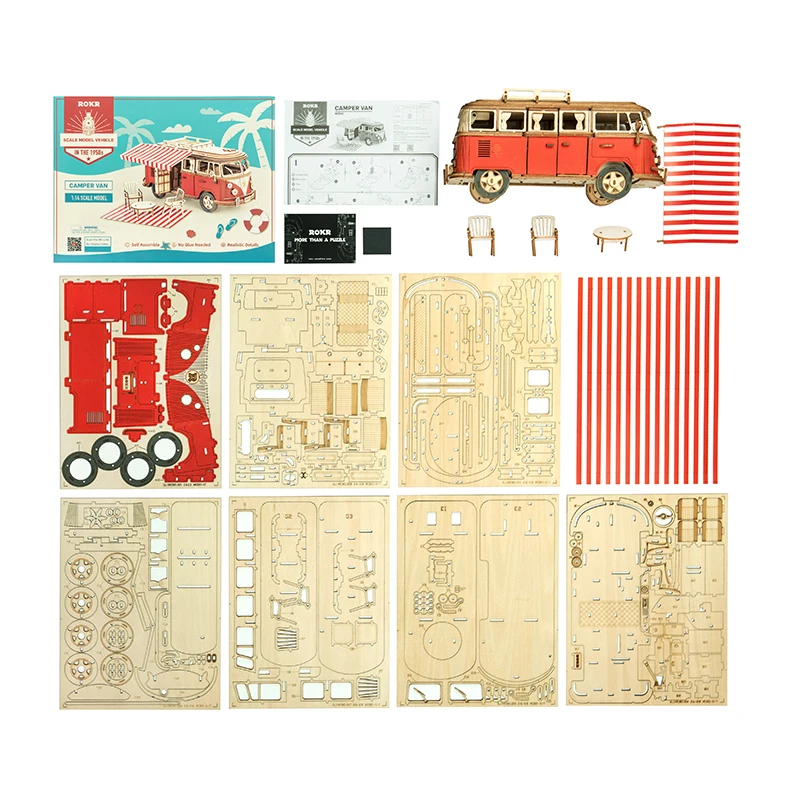 3D diy dollhouse RV camping car puzzle DIY creative toy assembly model Block Wooden Puzzle Car Model Toys for Children Kids gift
3D diy dollhouse RV camping car puzzle DIY creative toy assembly model Block Wooden Puzzle Car Model Toys for Children Kids gift
