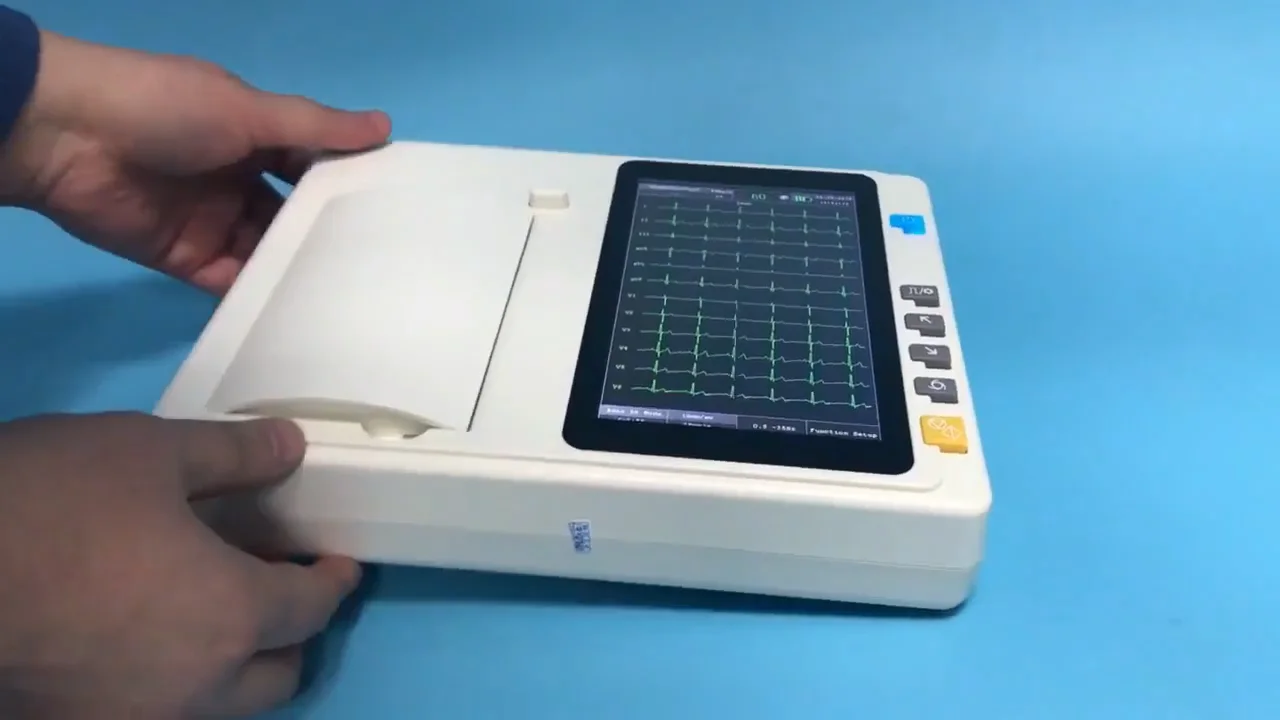 electrocardiograph 12 cheapest 3 channel portable ECG with color screen Electrocardiogram
electrocardiograph 12 cheapest 3 channel portable ECG with color screen Electrocardiogram