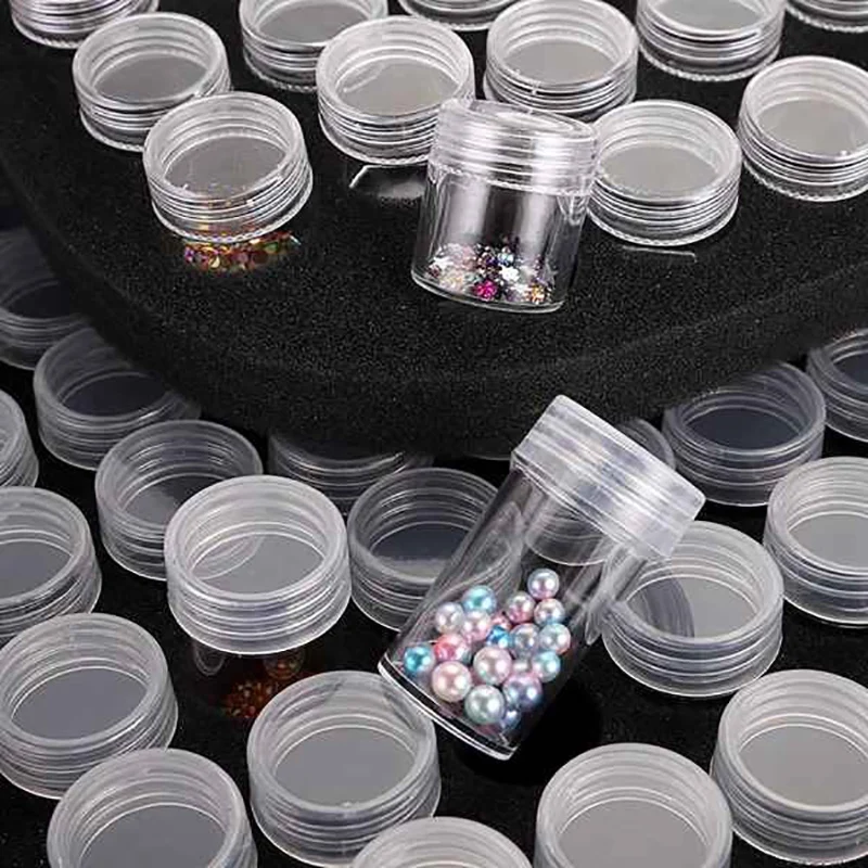 Diamond Storage Box with 70 Plastic Bottles Container for Painting Tool Nail Art Storage Bag with Zipper
Diamond Storage Box with 70 Plastic Bottles Container for Painting Tool Nail Art Storage Bag with Zipper
