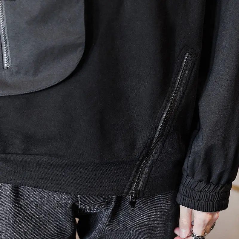 Spring Autumn Round Neck Hoodie Men Korean Loose Casual Personality Pullover Jacket Men Harajuku Streetwear Hip-hop Hoodie
Spring Autumn Round Neck Hoodie Men Korean Loose Casual Personality Pullover Jacket Men Harajuku Streetwear Hip-hop Hoodie