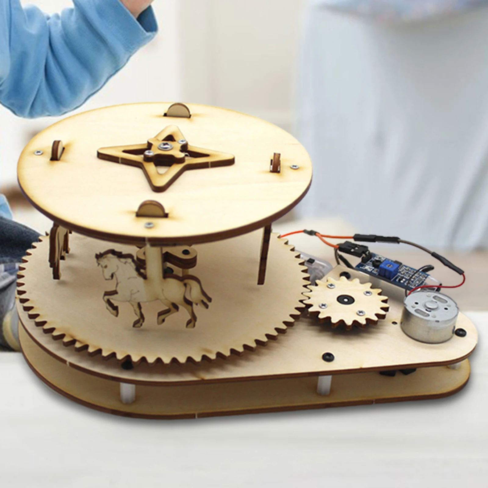 DIY карусель, образование комплект детских игрушек, обучение, искусственное ремесло 
DIY карусель, образование комплект детских игрушек, обучение, искусственное ремесло