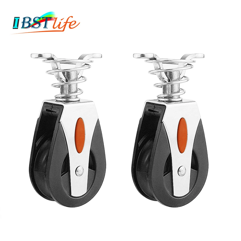 2X 1500Lbs Load Sheave Block Head Single Pulley Swivel Sailboat Plain Bearing Block Rope Runner Boat Pilates Accessories
2X 1500Lbs Load Sheave Block Head Single Pulley Swivel Sailboat Plain Bearing Block Rope Runner Boat Pilates Accessories