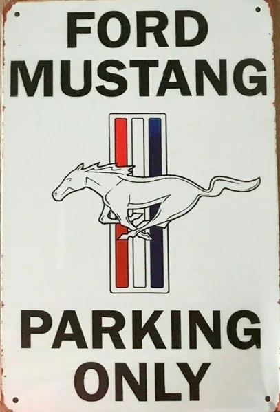 Ford Mustang Tin Metal Sign MAN CAVE New 
Ford Mustang Tin Metal Sign MAN CAVE New