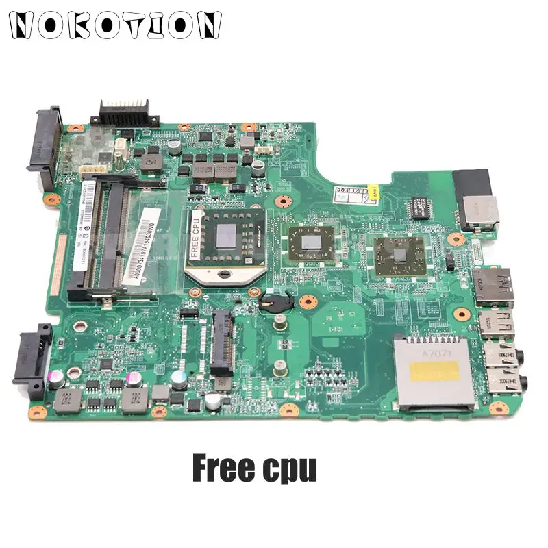 NOKOTION A000073410 DA0TE3MB6C0 Mainboard For Toshiba Satellite L645 L645D Laptop Motherboard Socket s1 DDR3 Free CPU
NOKOTION A000073410 DA0TE3MB6C0 Mainboard For Toshiba Satellite L645 L645D Laptop Motherboard Socket s1 DDR3 Free CPU