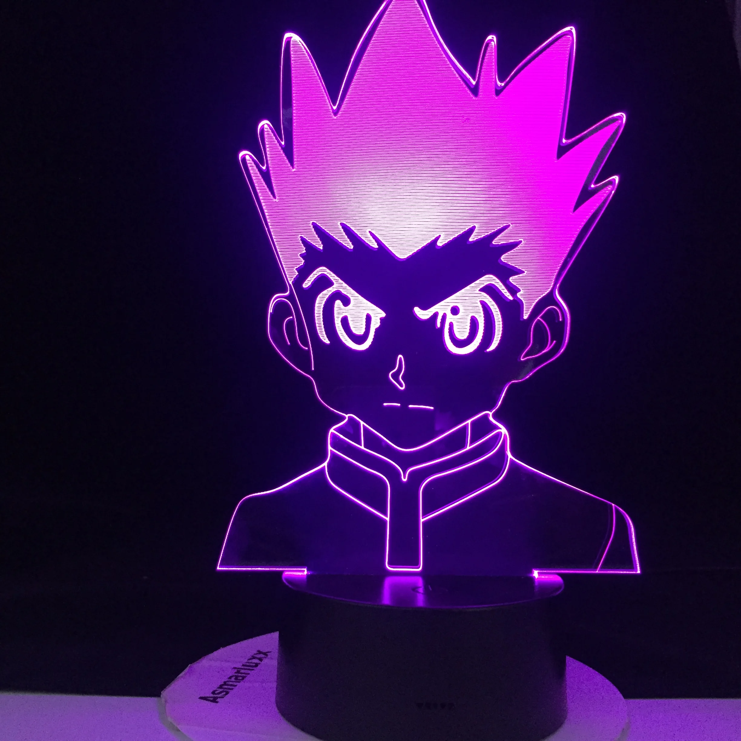 HXH Illumi Zoldyck Figure Acrylic Led Night Light 3d Lamp Anime Hunter X Hunter Bedroom Decor Light for Kid Child Birthday Gift 
HXH Illumi Zoldyck Figure Acrylic Led Night Light 3d Lamp Anime Hunter X Hunter Bedroom Decor Light for Kid Child Birthday Gift