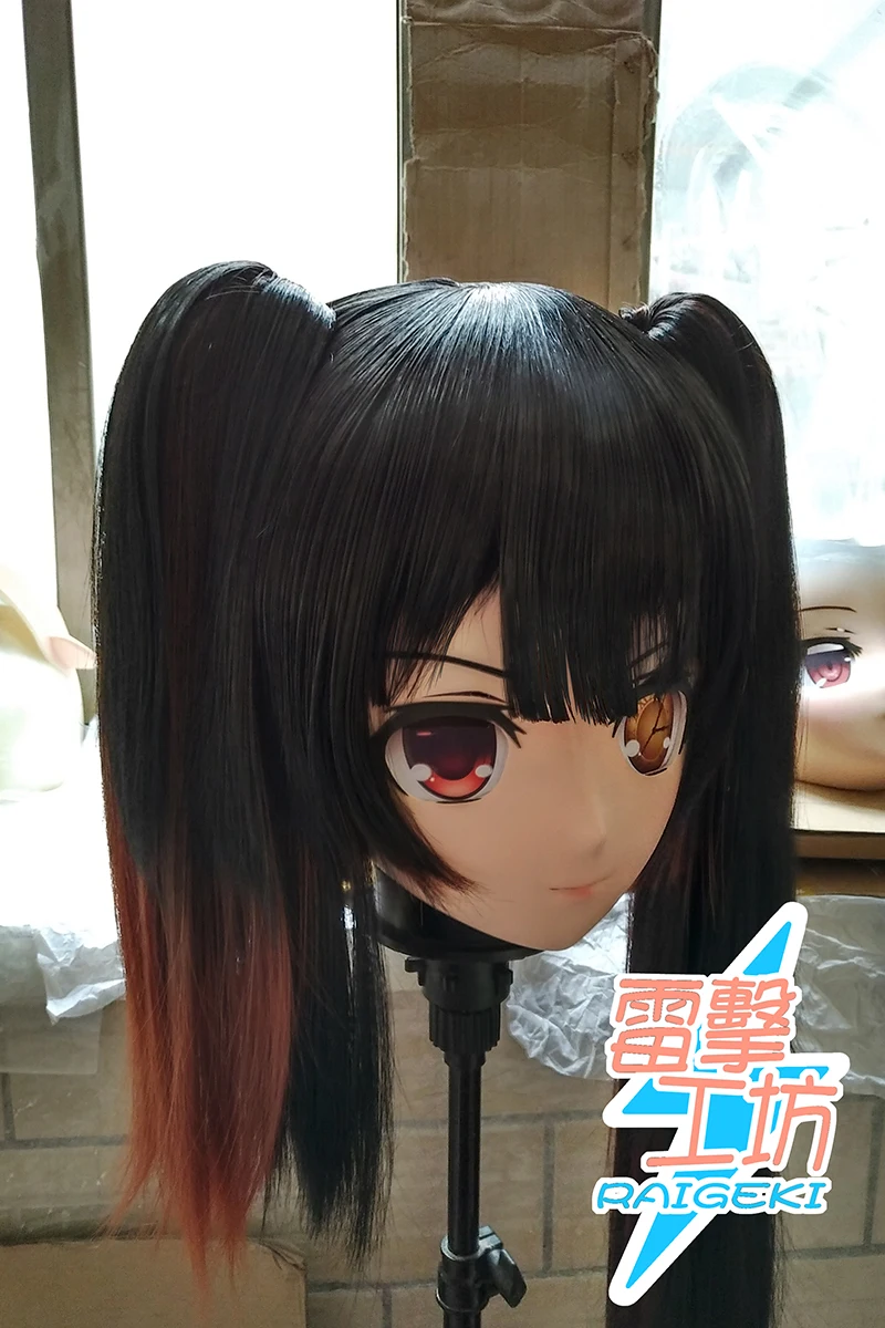 (RAIGEKI MAKS 102) Silicone Head Helloween Mask Crossdressing BJD DOLL Kigurumi Anime DATE A LIVE Tokisaki Kurumi Cosplay Mask
(RAIGEKI MAKS 102) Silicone Head Helloween Mask Crossdressing BJD DOLL Kigurumi Anime DATE A LIVE Tokisaki Kurumi Cosplay Mask