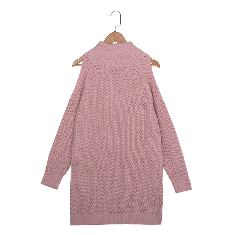 The New Autumn 2020 Pure Color High-Necked Lace Knit Skirt Fashion Sexy Hanging Neck and Strapless Sweater Dress Skirt Elegant
The New Autumn 2020 Pure Color High-Necked Lace Knit Skirt Fashion Sexy Hanging Neck and Strapless Sweater Dress Skirt Elegant