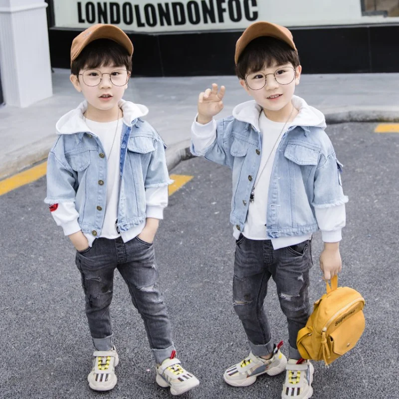 2019 New Autumn Children's Clothing Boys Coat Children Hooded Fashion Warm Denim Jacket High Quality Kids Fashion Denim Clothing
2019 New Autumn Children's Clothing Boys Coat Children Hooded Fashion Warm Denim Jacket High Quality Kids Fashion Denim Clothing