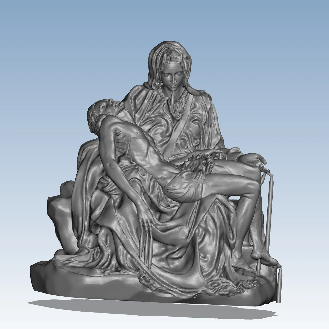 Virgin Mary mourning Custom order highqualityhighprecision digital models 3D printing service Classic objects ST2006
Virgin Mary mourning Custom order highqualityhighprecision digital models 3D printing service Classic objects ST2006