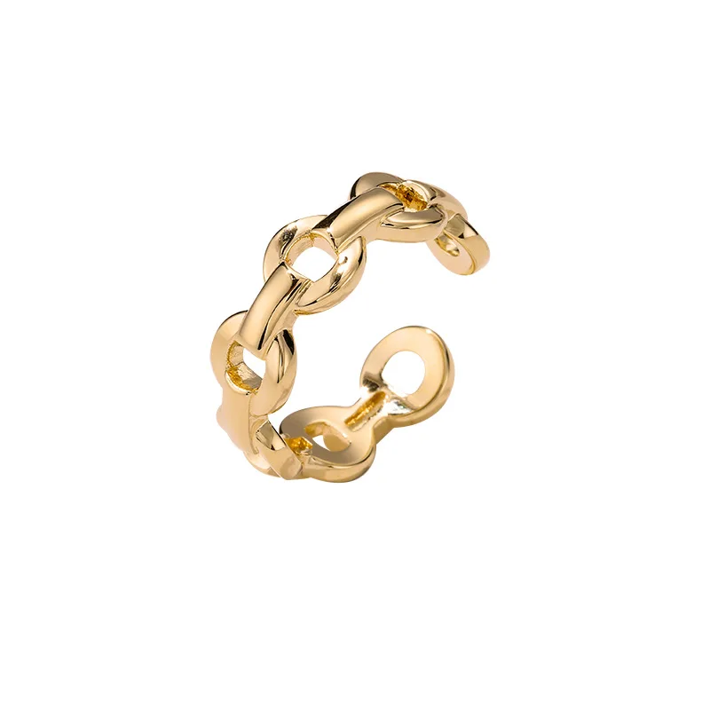 Individuality Simple and Cold Wind Chain Ring for Women Retro Fashion Jewelry 
Individuality Simple and Cold Wind Chain Ring for Women Retro Fashion Jewelry