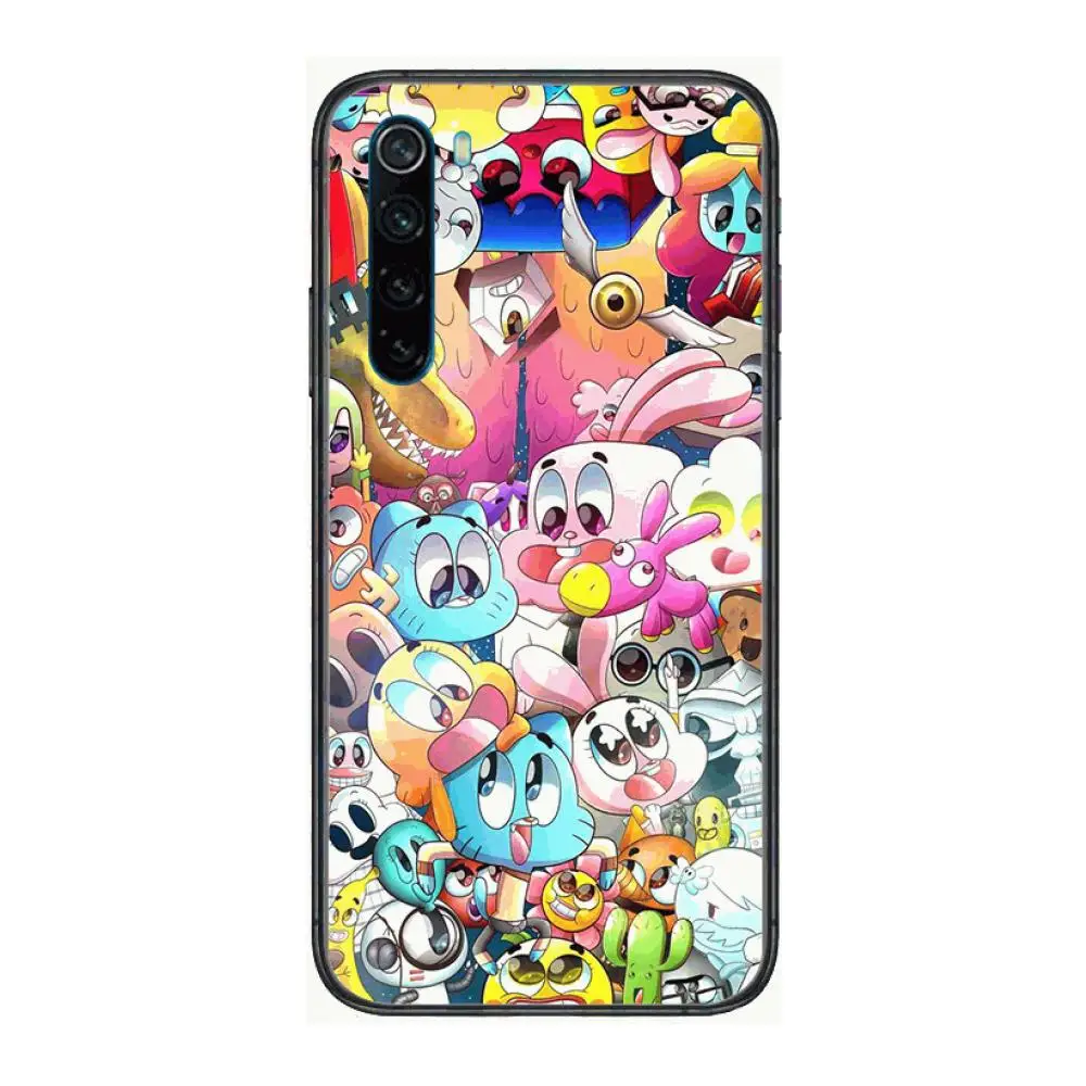 Popular Gumball cartoon Phone Case For XiaoMi Redmi Note 9S 8 7 6 5 A Pro T Y1 Anime Black Cover Silicone Back Pretty
Popular Gumball cartoon Phone Case For XiaoMi Redmi Note 9S 8 7 6 5 A Pro T Y1 Anime Black Cover Silicone Back Pretty