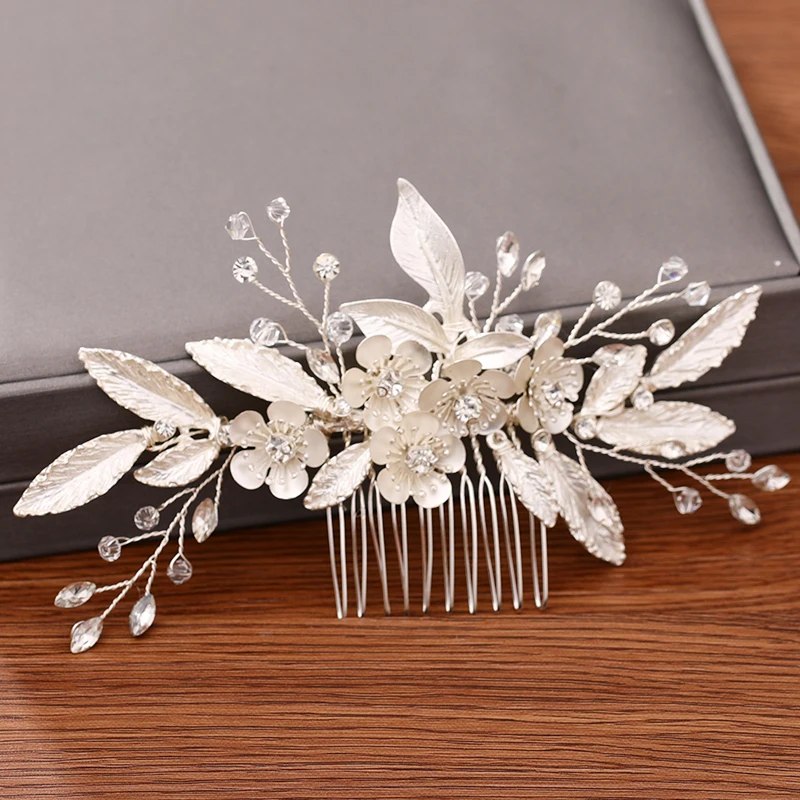 Leaf Rhinestone Bridal Hair Comb Wedding Hair Accessories Women Head Jewelry Wedding Hair Comb Handmade Bridal Headpiece
Leaf Rhinestone Bridal Hair Comb Wedding Hair Accessories Women Head Jewelry Wedding Hair Comb Handmade Bridal Headpiece