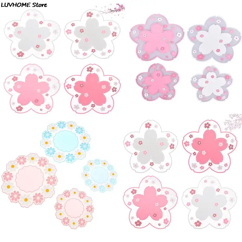 1pcs Cherry Blossom Heat Insulation Table Mat Anti-skid Cup pads Tea Cup Milk Mug Coffee Cup Coaster Kitchen Accessories
1pcs Cherry Blossom Heat Insulation Table Mat Anti-skid Cup pads Tea Cup Milk Mug Coffee Cup Coaster Kitchen Accessories