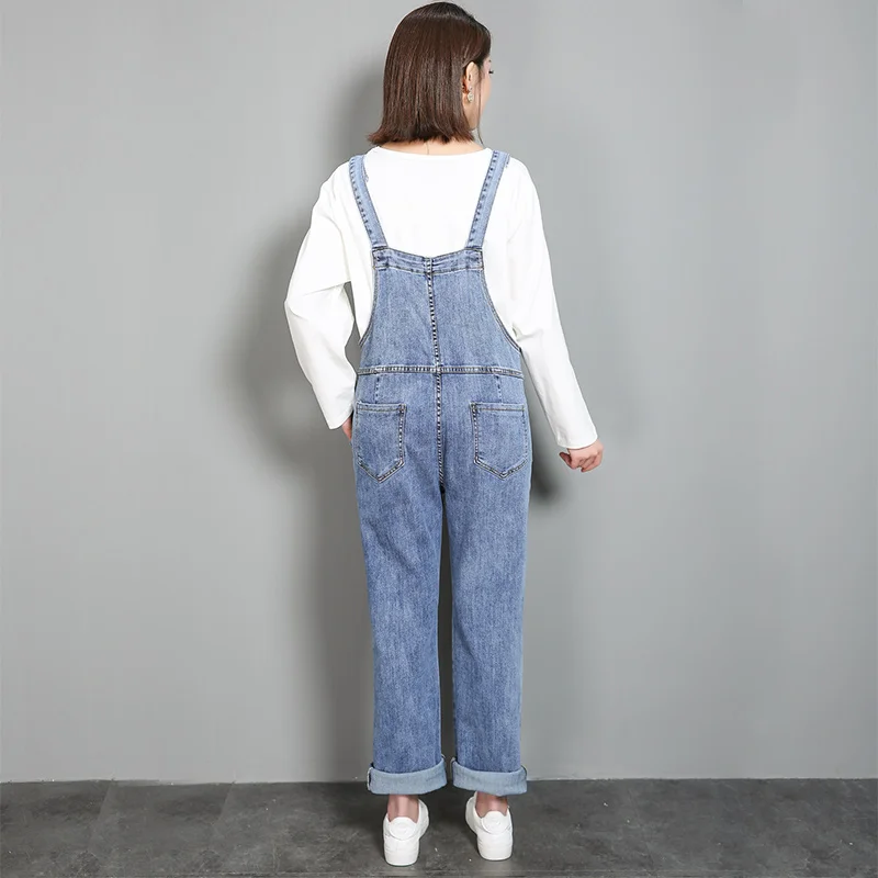 Pregnant women's bib denim spring and summer nine points to wear loose plus size 200 kg thin pregnant women plus size pants
Pregnant women's bib denim spring and summer nine points to wear loose plus size 200 kg thin pregnant women plus size pants