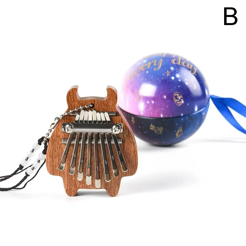 Thumb Piano 8 Keys Mini Kalimba Exquisite Finger Piano Portable Marimba Musical Pendant Gift Sully
Thumb Piano 8 Keys Mini Kalimba Exquisite Finger Piano Portable Marimba Musical Pendant Gift Sully