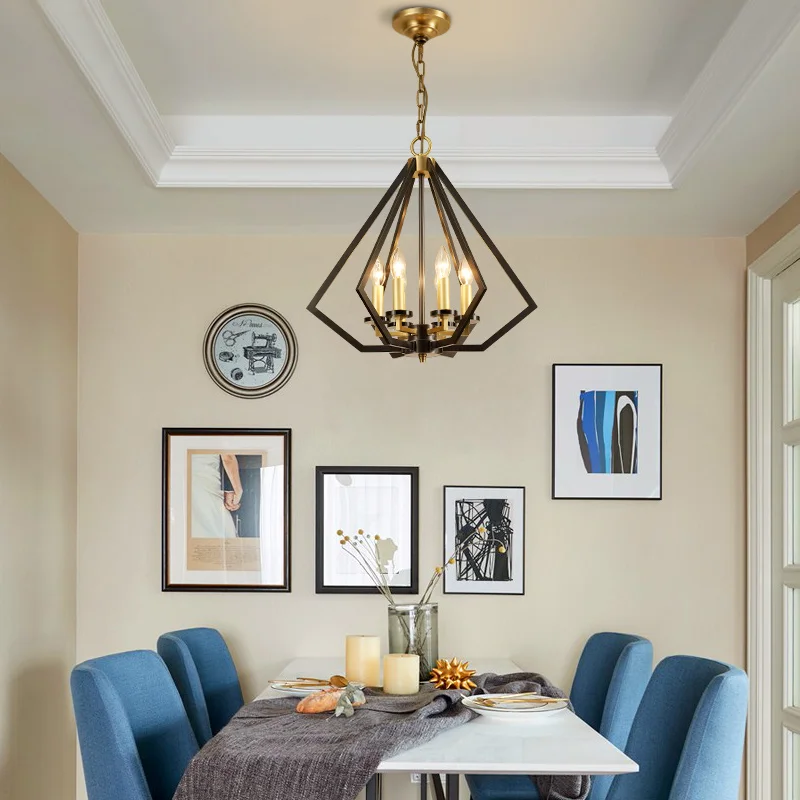 Postmodern light luxury chandelier simple Hong Kong style living room dining room copper American creative bedroom lamp
Postmodern light luxury chandelier simple Hong Kong style living room dining room copper American creative bedroom lamp