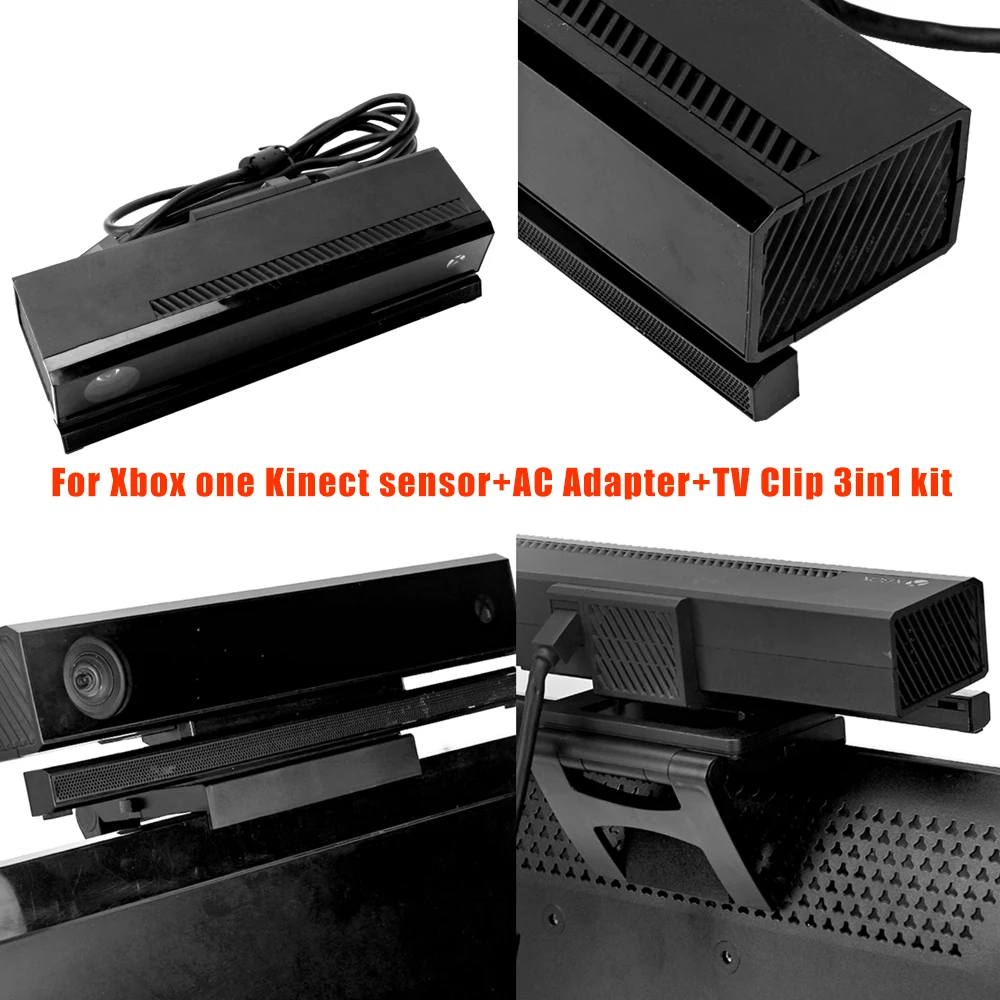 For Xbox One S / X Kinect Movement Sensor + TV Clip Mount Stand Holder + AC Adapter For Xbox One Accessory
For Xbox One S / X Kinect Movement Sensor + TV Clip Mount Stand Holder + AC Adapter For Xbox One Accessory