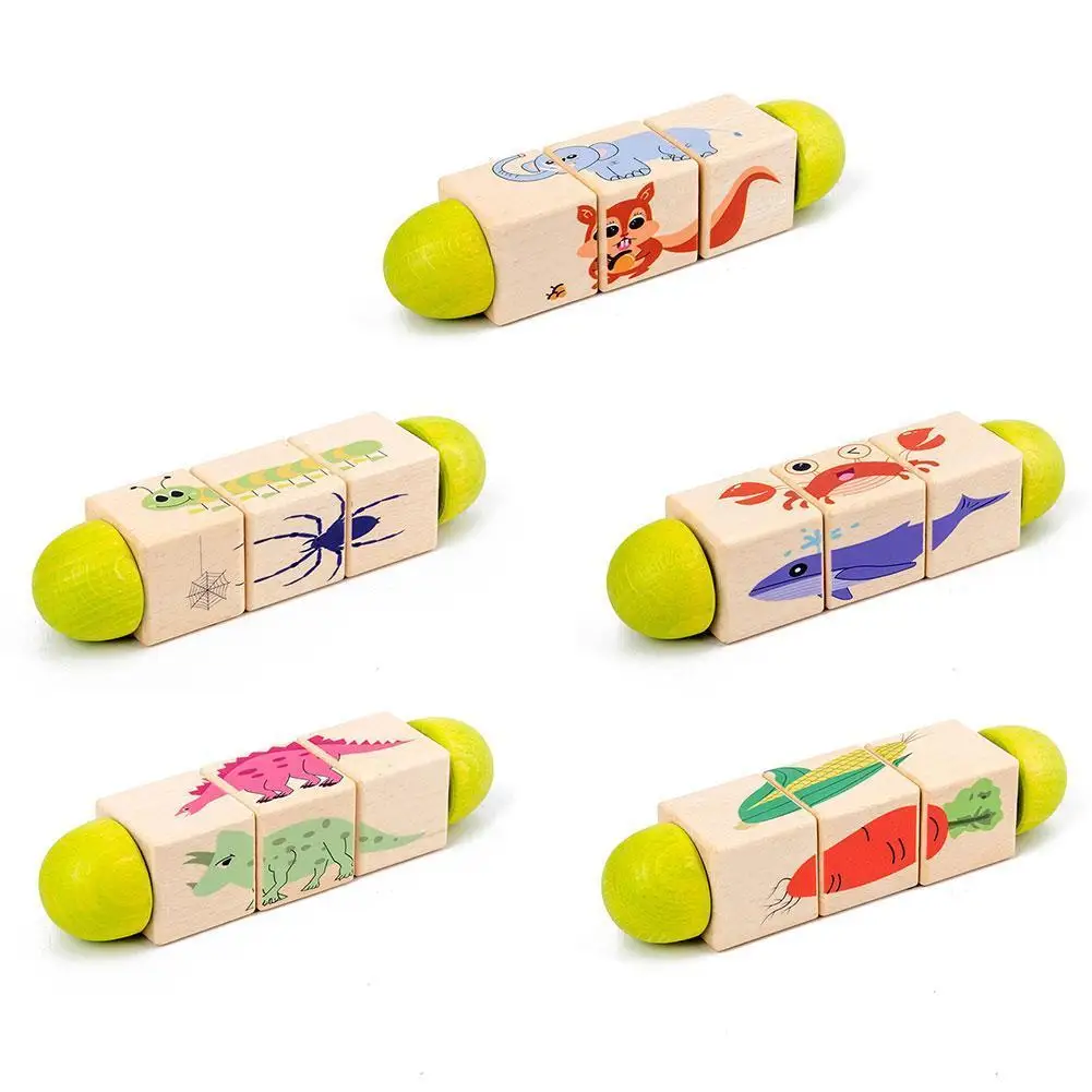 Rotating 3D Puzzle Blocks Toys Early Educational Toys Training Toys Animal Tortoise Crab Dinosaur Elephant Sea Lion
Rotating 3D Puzzle Blocks Toys Early Educational Toys Training Toys Animal Tortoise Crab Dinosaur Elephant Sea Lion