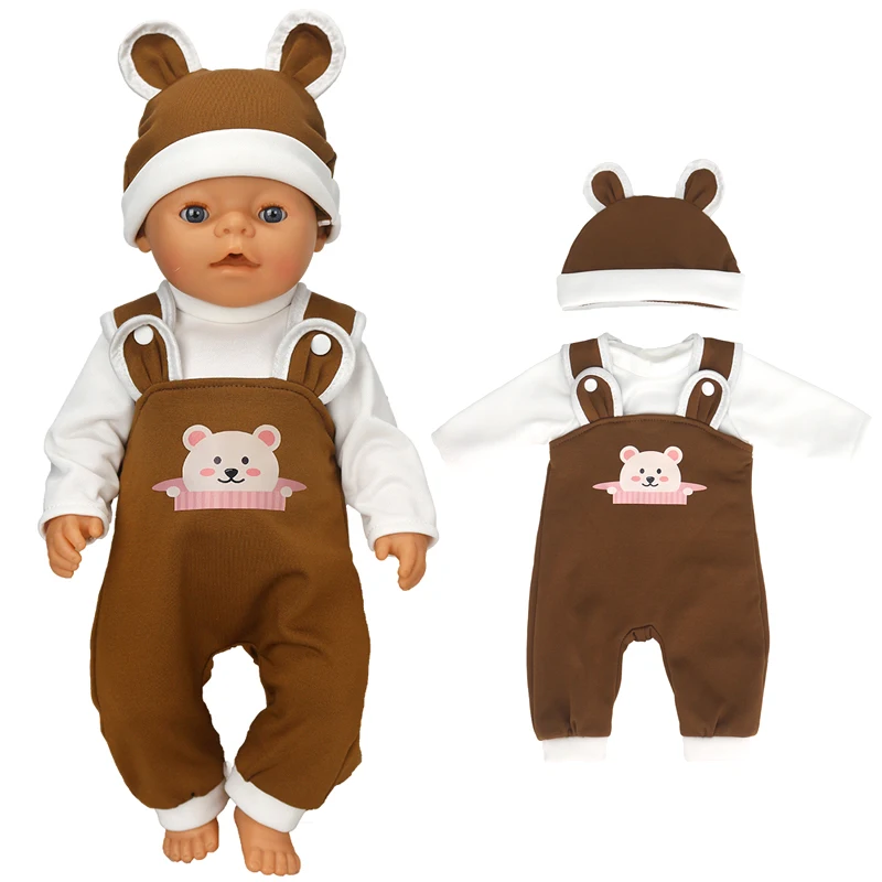2021 New Baby New Born Fit 18 inch 43cm Doll Clothes Accessories Pink Pajama Set For Baby Birthday Gift
2021 New Baby New Born Fit 18 inch 43cm Doll Clothes Accessories Pink Pajama Set For Baby Birthday Gift