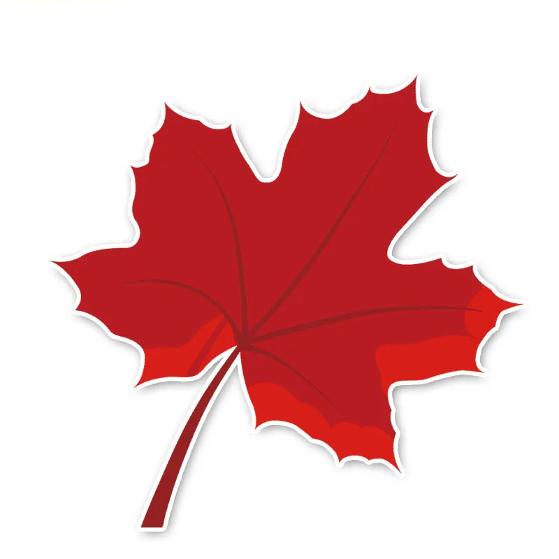 Fashion Beautiful Car Stickers Unique Red Maple Leaves Auto Suitcase Decor Decal Decoration Sunscreen Suitcase KK 13*12cm
Fashion Beautiful Car Stickers Unique Red Maple Leaves Auto Suitcase Decor Decal Decoration Sunscreen Suitcase KK 13*12cm