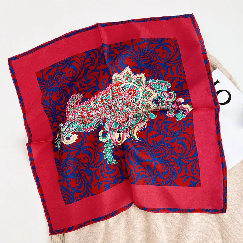 New Arrival 100% Pure Twill Silk Scarf Women Neck Hair Hijab Foulard Square Headband Fashion Print Neckerchief Scarves Bandana
New Arrival 100% Pure Twill Silk Scarf Women Neck Hair Hijab Foulard Square Headband Fashion Print Neckerchief Scarves Bandana