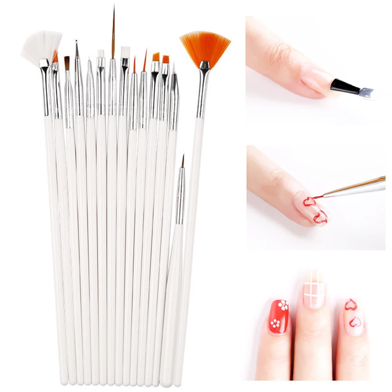 Profession Nail Brush For Manicure Gel Brush For Nail Art 15Pcs/Set Ombre Brush For Gradient For Gel Nail Polish Painting tools
Profession Nail Brush For Manicure Gel Brush For Nail Art 15Pcs/Set Ombre Brush For Gradient For Gel Nail Polish Painting tools