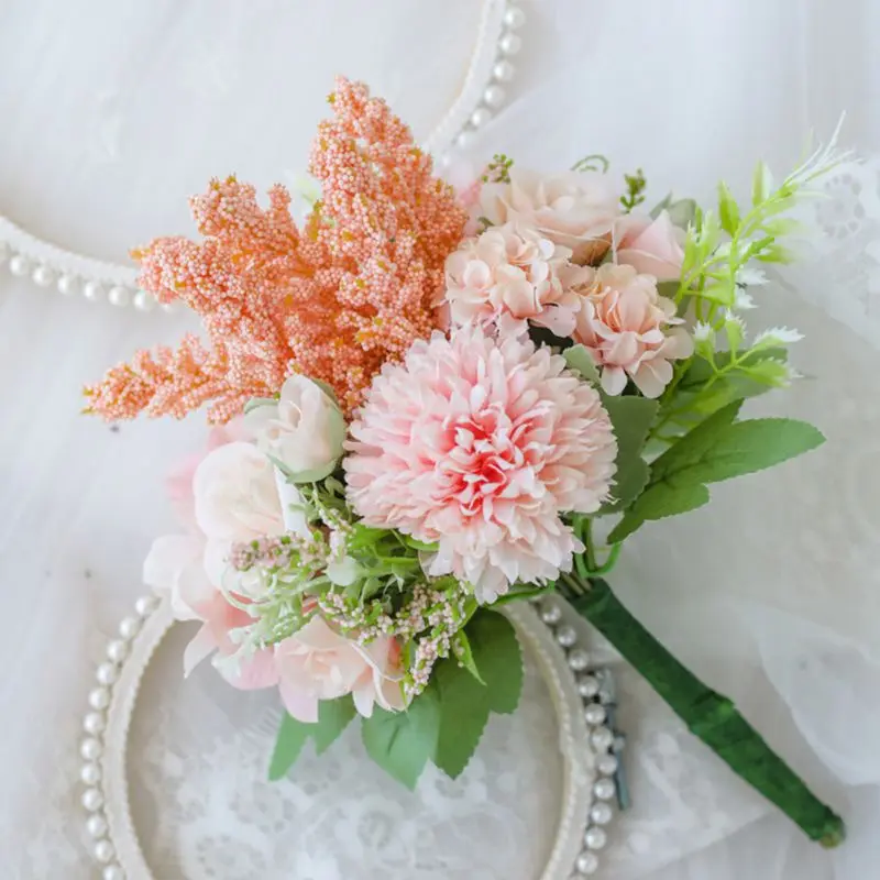 Simulation Rose Ornament Wedding Bouquets Wedding Photography Props Handmade Fake Flowers Home Decoration Simulation Silk Flower 
Simulation Rose Ornament Wedding Bouquets Wedding Photography Props Handmade Fake Flowers Home Decoration Simulation Silk Flower