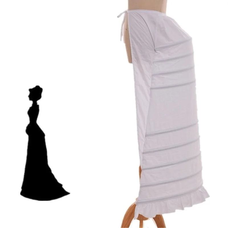 Платье в викторианском стиле длинная суеты с рамкой виде птичьей клетки костюм