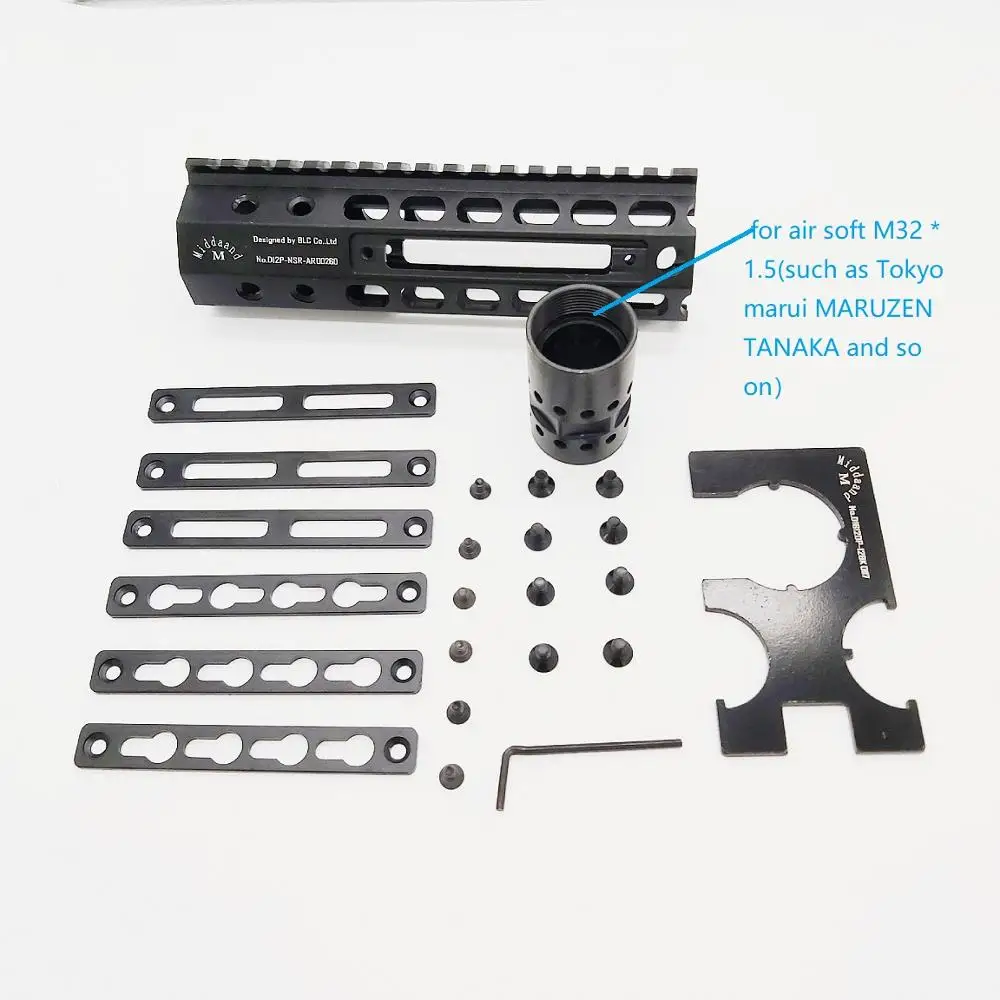 7-дюймовая тактическая защитная накладка mlok keymod, защитная накладка, поплавок, четырехъядерная направляющая с гайкой для воздушного мягкого ...
7-дюймовая тактическая защитная накладка mlok keymod, защитная накладка, поплавок, четырехъядерная направляющая с гайкой для воздушного мягкого ...