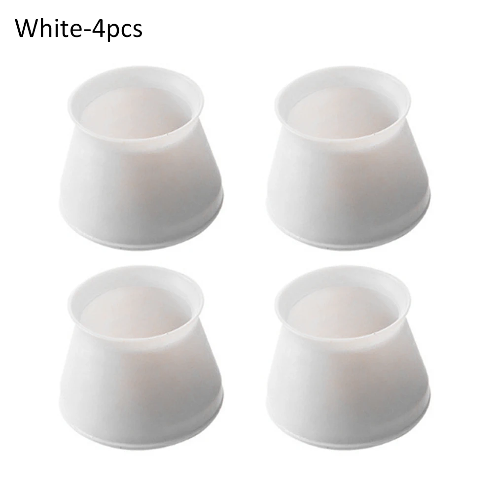 4pcs/set Furniture Table Chair Leg Floor Feet Cap Cover Protector Pads Non-slip Silicone Caps Bottom | Мебель