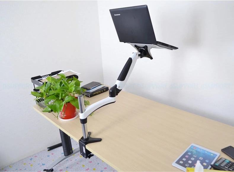 Gas Spring desktop Laptop Holder Arm Aluminum Alloy Full Motion 10-17 inch Laptop Mount Stand Lapdesk GM112C-LDM
Gas Spring desktop Laptop Holder Arm Aluminum Alloy Full Motion 10-17 inch Laptop Mount Stand Lapdesk GM112C-LDM