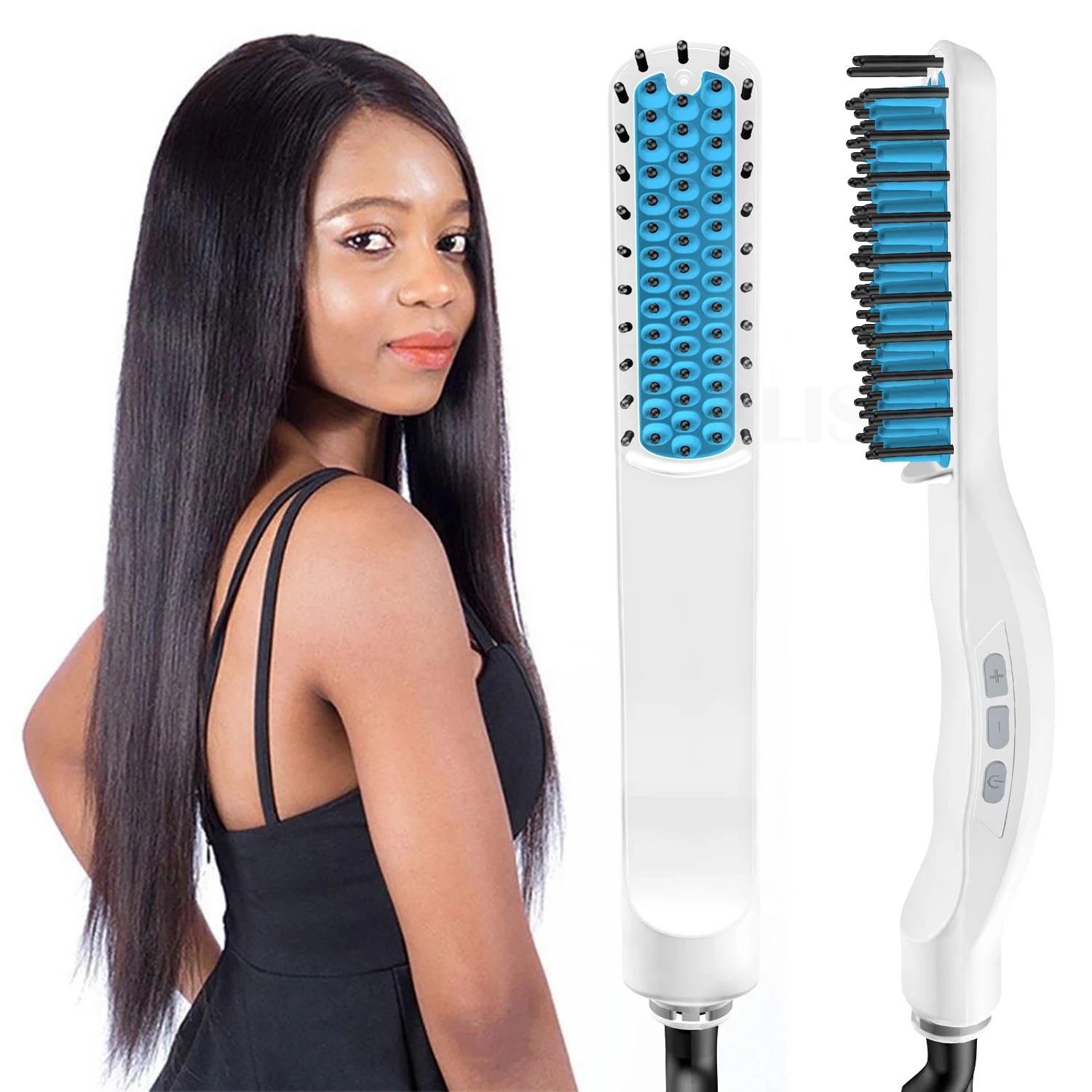 Free Shipping Hair Comb Beard Brush Straightener Beard Straighten Electric Straightening High Quality Quick Hair Styler For Men
Free Shipping Hair Comb Beard Brush Straightener Beard Straighten Electric Straightening High Quality Quick Hair Styler For Men