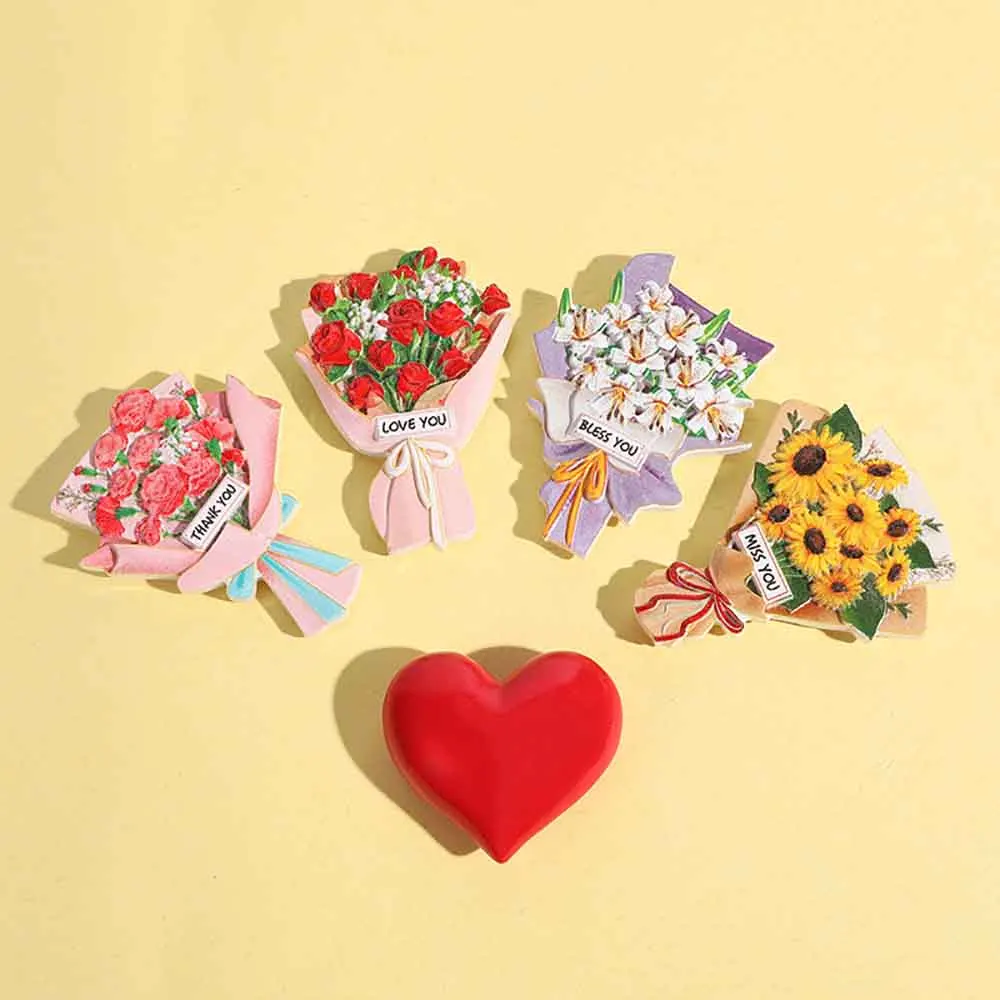 Cute Fridge Magnet Sunflowers Lilies Roses Carnations Magnetic Refrigerator Paste Sticky for Home Refrigerators Decoration
Cute Fridge Magnet Sunflowers Lilies Roses Carnations Magnetic Refrigerator Paste Sticky for Home Refrigerators Decoration