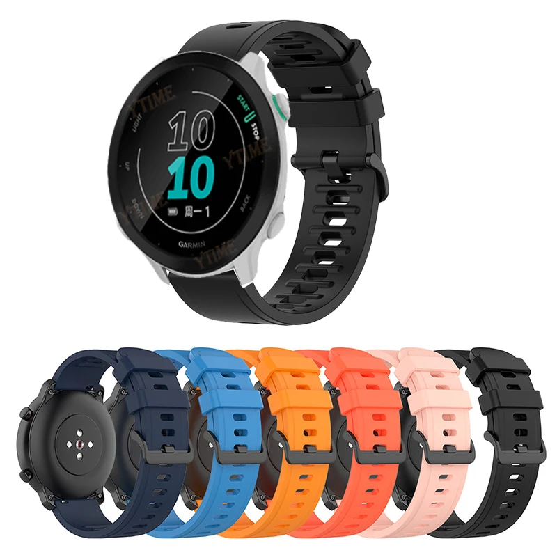20mm Band Sport Wristbands For Garmin Venu Silicone Bracelet For Garmin Forerunner 158 55 245 245M 645 Vivoactive 3 Watch Strap
20mm Band Sport Wristbands For Garmin Venu Silicone Bracelet For Garmin Forerunner 158 55 245 245M 645 Vivoactive 3 Watch Strap