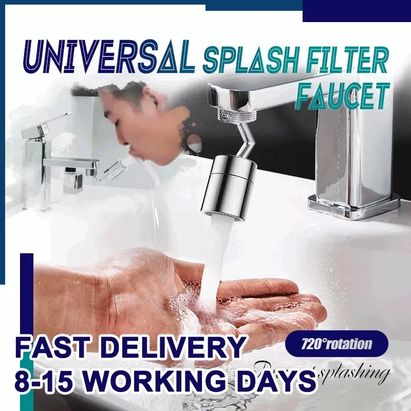 Undefined 720 Degree Rotating Kitchen Faucet Aerator Water Filter Diffuser Water Saving Nozzle Faucet Bath Connector Attachment
Undefined 720 Degree Rotating Kitchen Faucet Aerator Water Filter Diffuser Water Saving Nozzle Faucet Bath Connector Attachment
