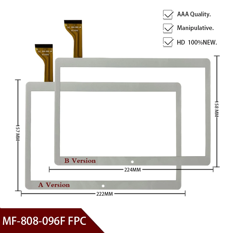 

New mjk-0419-fpc MK096-419 50pin 9.6'' inch Tablet Capacitive touch screen panel sensor DH-1069A4-PG-FPC264-V1.0 MF-808-096F