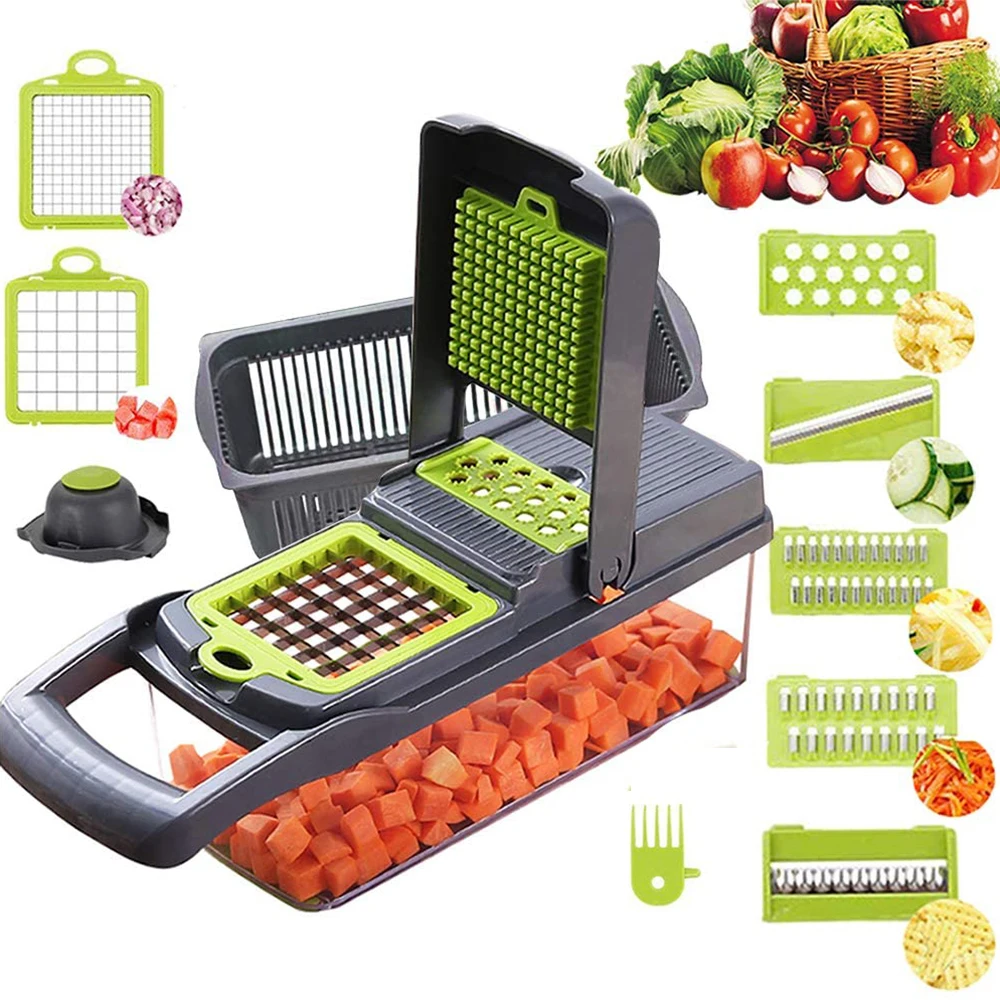 Multi Vegetable Cutter Grater for Fruit Vegetables Slicers Shredders Slicer Peeler Potato Carrot Ham Diced Gadgets Cutting Tools
Multi Vegetable Cutter Grater for Fruit Vegetables Slicers Shredders Slicer Peeler Potato Carrot Ham Diced Gadgets Cutting Tools